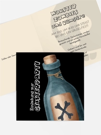 Eine Flasche Rum