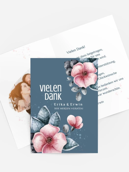 Präsente Blumenflut