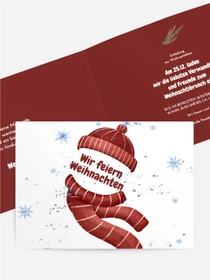 Treppe für Weihnachten