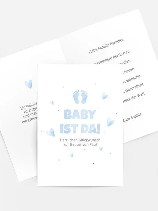 Kleine Fußabdrücke