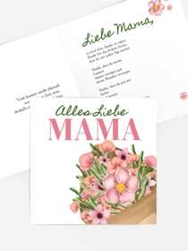 Blumenstrauß der Mutter Blumenstrauß der Mutter