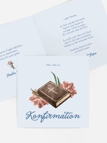 Blumenpostkarte Blumenpostkarte