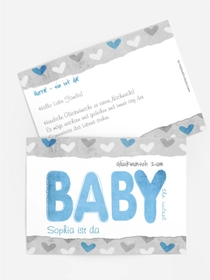 Glückwunschkarte Cute Baby