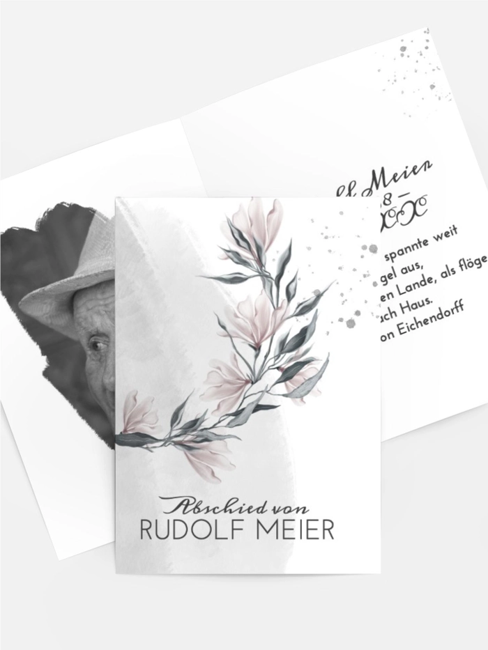 Zweig mit Blumen