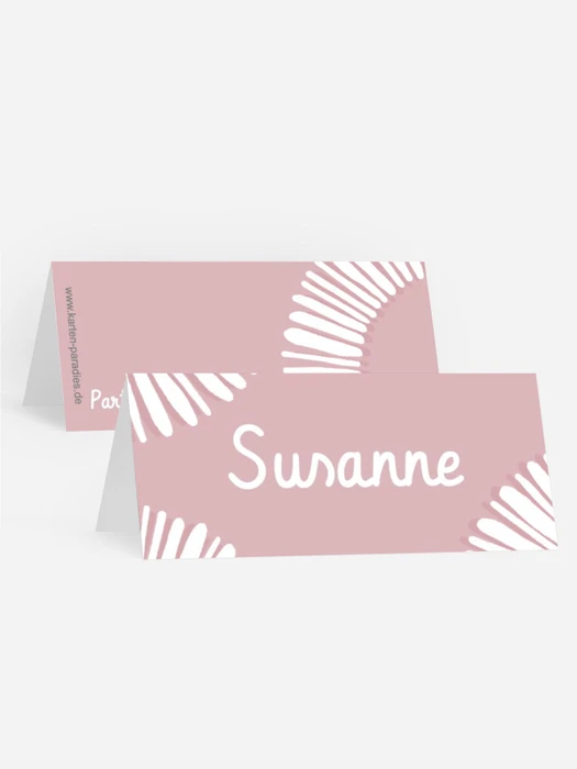 Blumenkarte