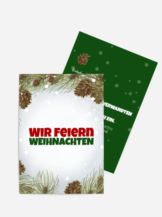 Weihnachtsbaumzweige