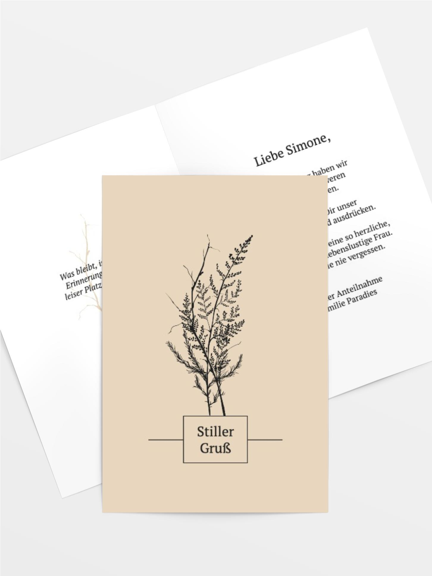 Getrocknete Blume Getrocknete Blume