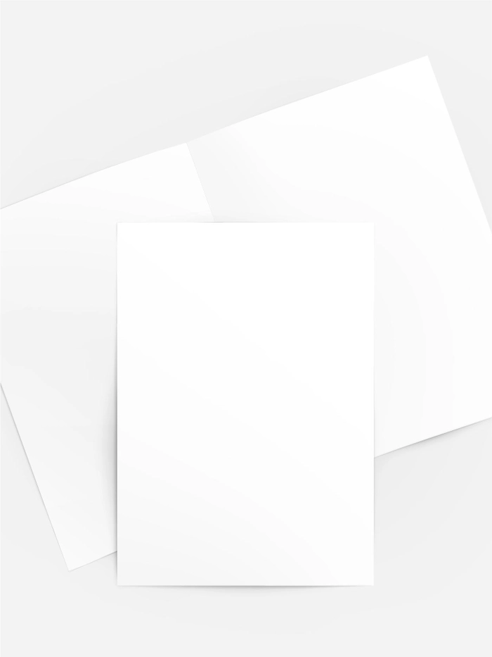 Blankokarte | Klappkarte 105x 148 Blankokarte | Klappkarte 105x 148