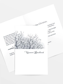 Weinender Baum