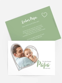 Großes Papa-Herz