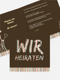 Wir heiraten Wir heiraten