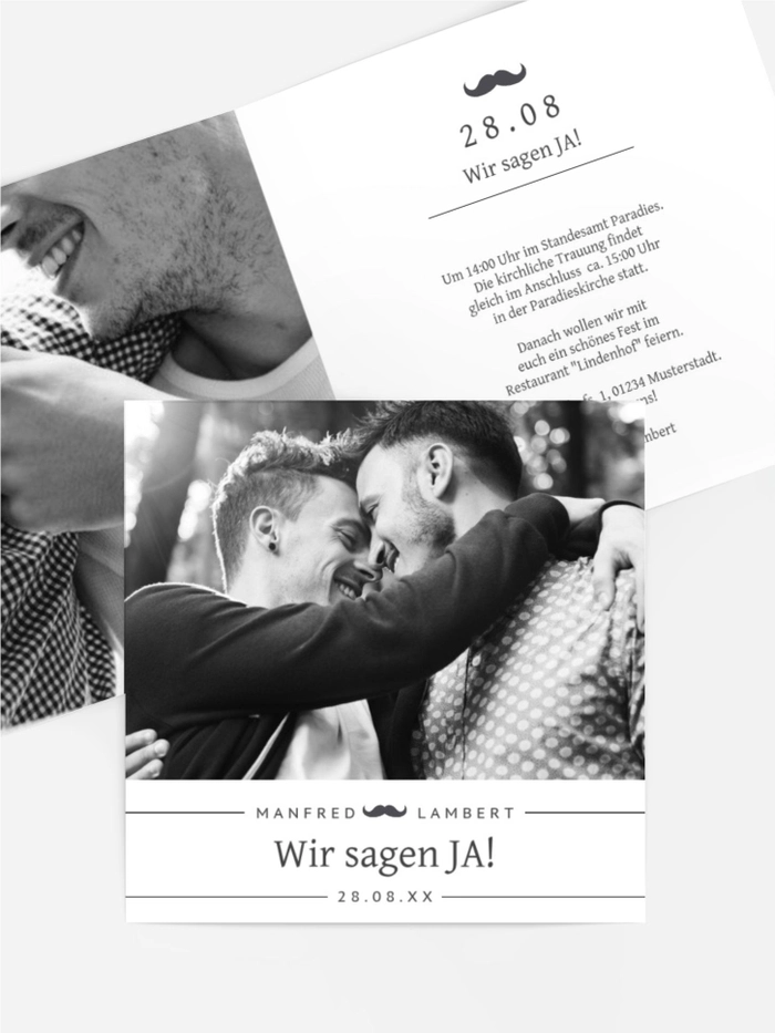 Moustache love