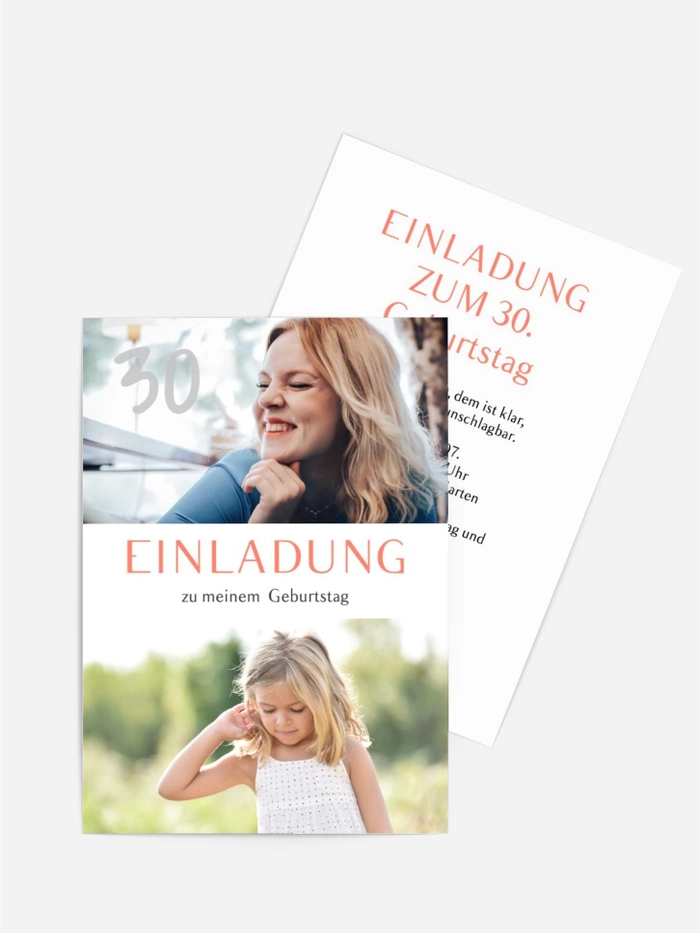 Geburtstagseinladung Wir waren Kinder