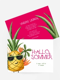 Ananas in Aktion