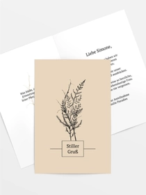 Getrocknete Blume