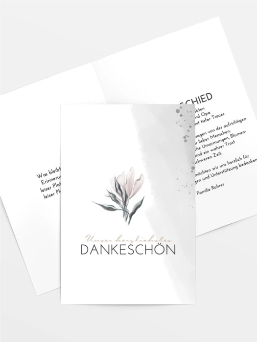 Zweig mit Blumen