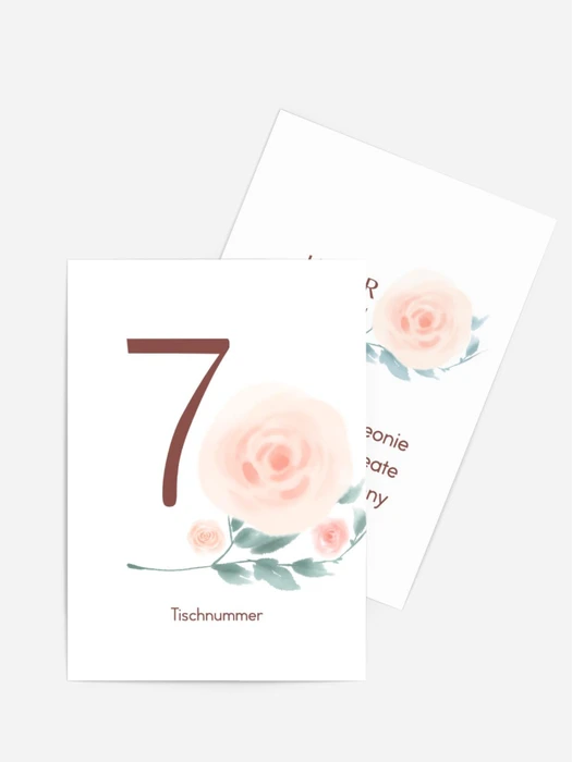 Zentrale Rose