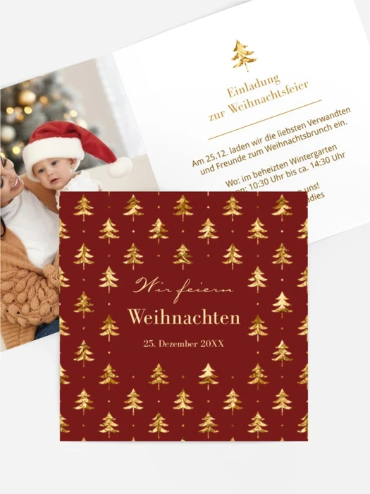 Goldener Bäumchenwald