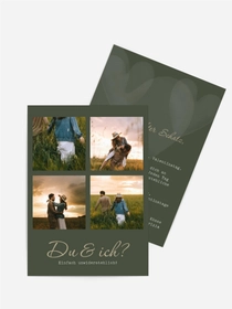 Valentinskarte Feld der Liebe Valentinskarte Feld der Liebe