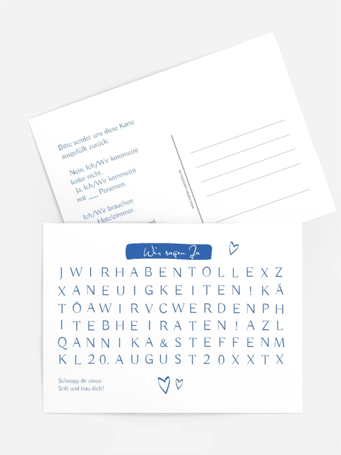 Hochzeit Buchstabenrätsel
