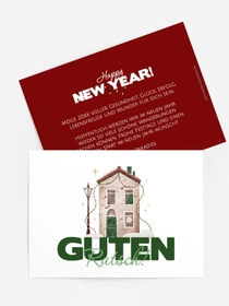 Haus des neuen Jahres Haus des neuen Jahres