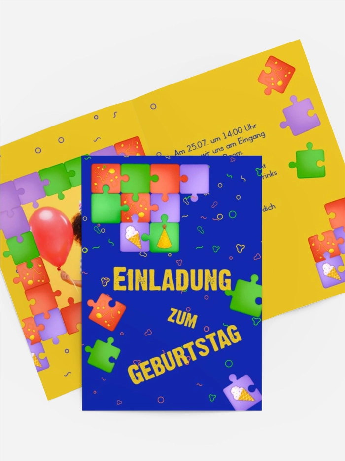 Geburtstagspuzzle