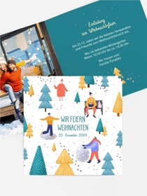 Fröhliche Winterzeit