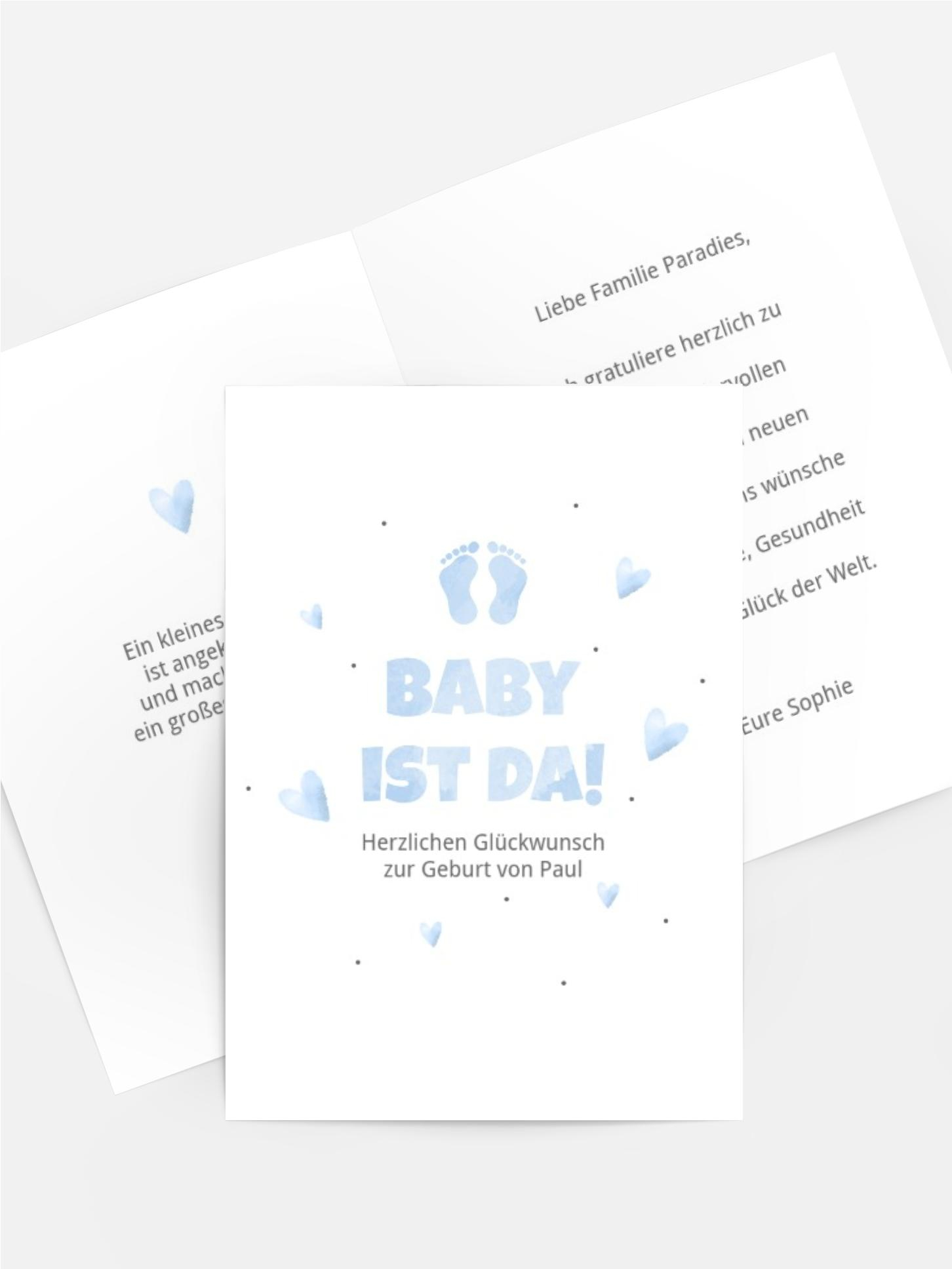 Kleine Fußabdrücke