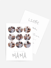 Grußkarte zum Muttertag Mamas Erinnerung