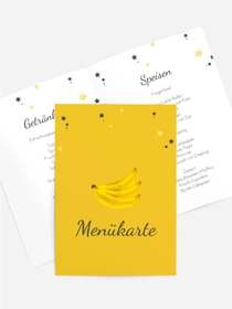 Fröhliche Banane